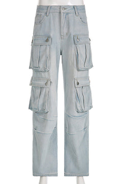 High-Waist Street Denim