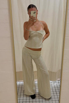 Timeless Stripes Pants Set