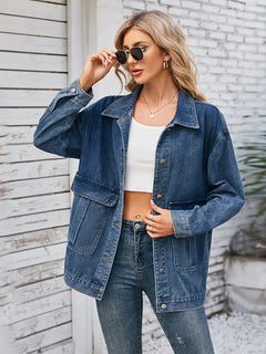 Casual Fall Denim Jacket