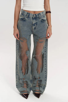 Trixie Blue Transparent Jeans