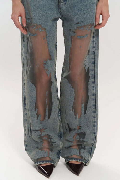 Trixie Blue Transparent Jeans